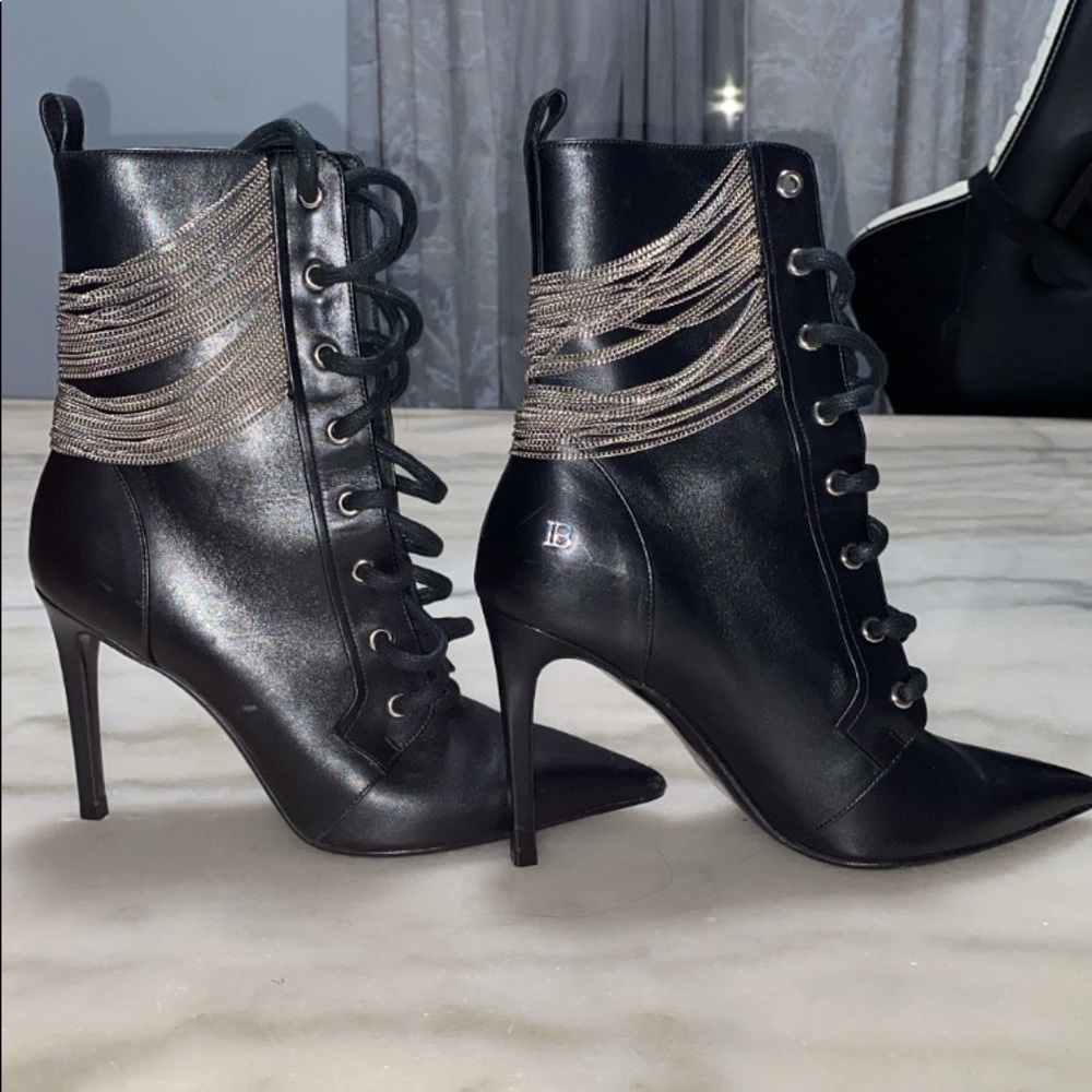 Balmain boots with chain